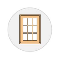 Single Double glazed window for sale