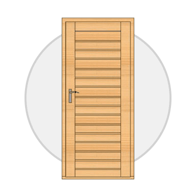 Solid Timber Door (DD01H)